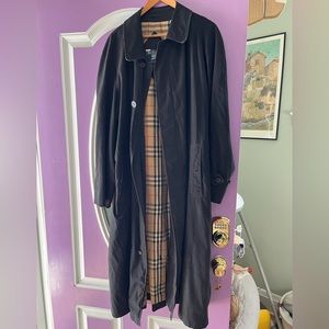 Authentic Burberry Belted Overcoat Men’s 42 R